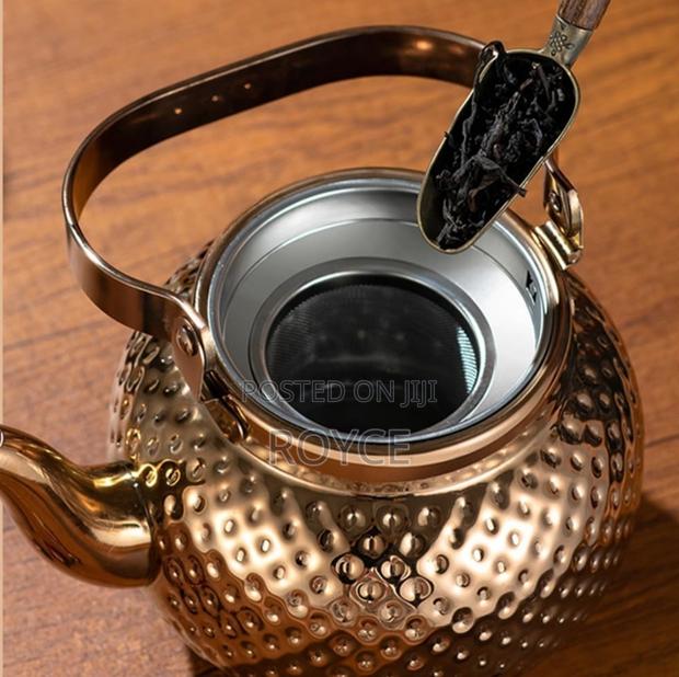 Stainless Steel Tea Pot With Infuser -2l - thumbnail 3