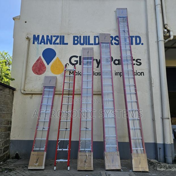 Fiberglass Extension Ladder - main view