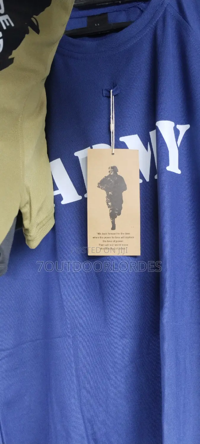 Army Customized Quick Dry Tshirts