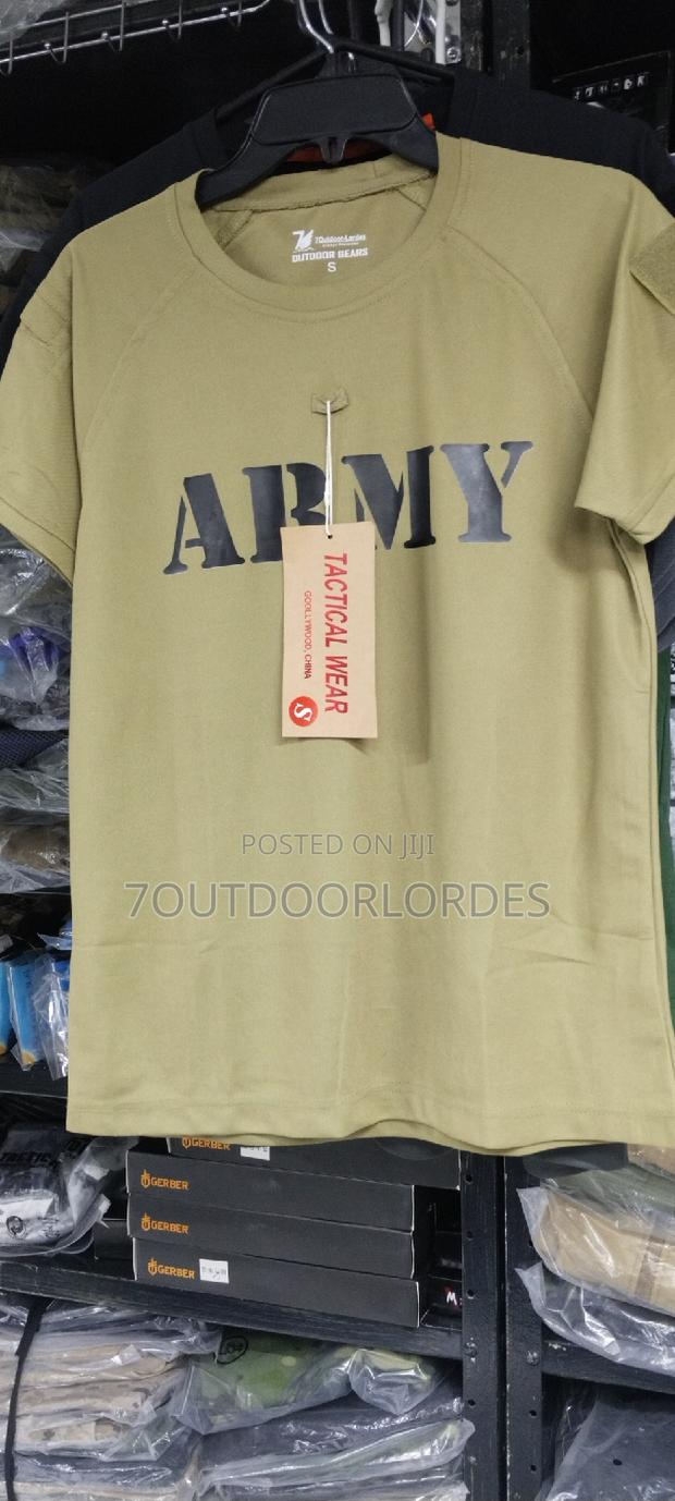 Army Customized Quick Dry Tshirts - main view