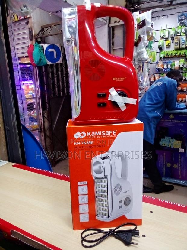 Kamisafe Rechargeable Lamp With Radio. - main view