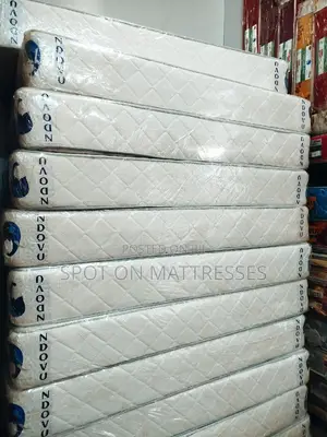 Pure White! 5by6 10inch Heavy Duty Quilted Mattresses.