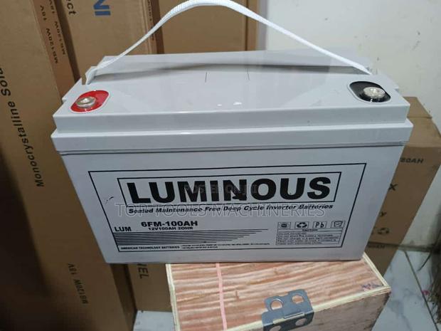 Luminous 100ah 12V Heavy Duty Battery - main view