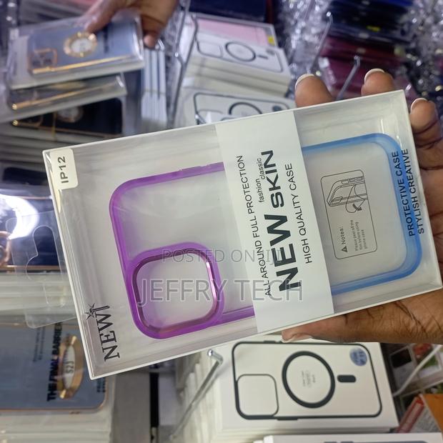 Apple iPhone 12 Pro Newskin Clear - Blue/Purple - thumbnail 3