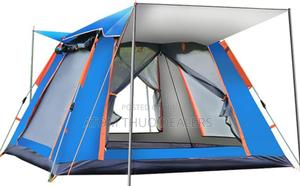 Camping Tent 5-6 People Blue - thumbnail 2
