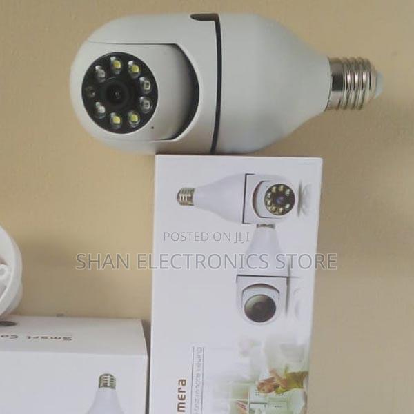 Full Hd 1080p Panoramic CCTV V380 Wifi Smart Net Bulb PTZ