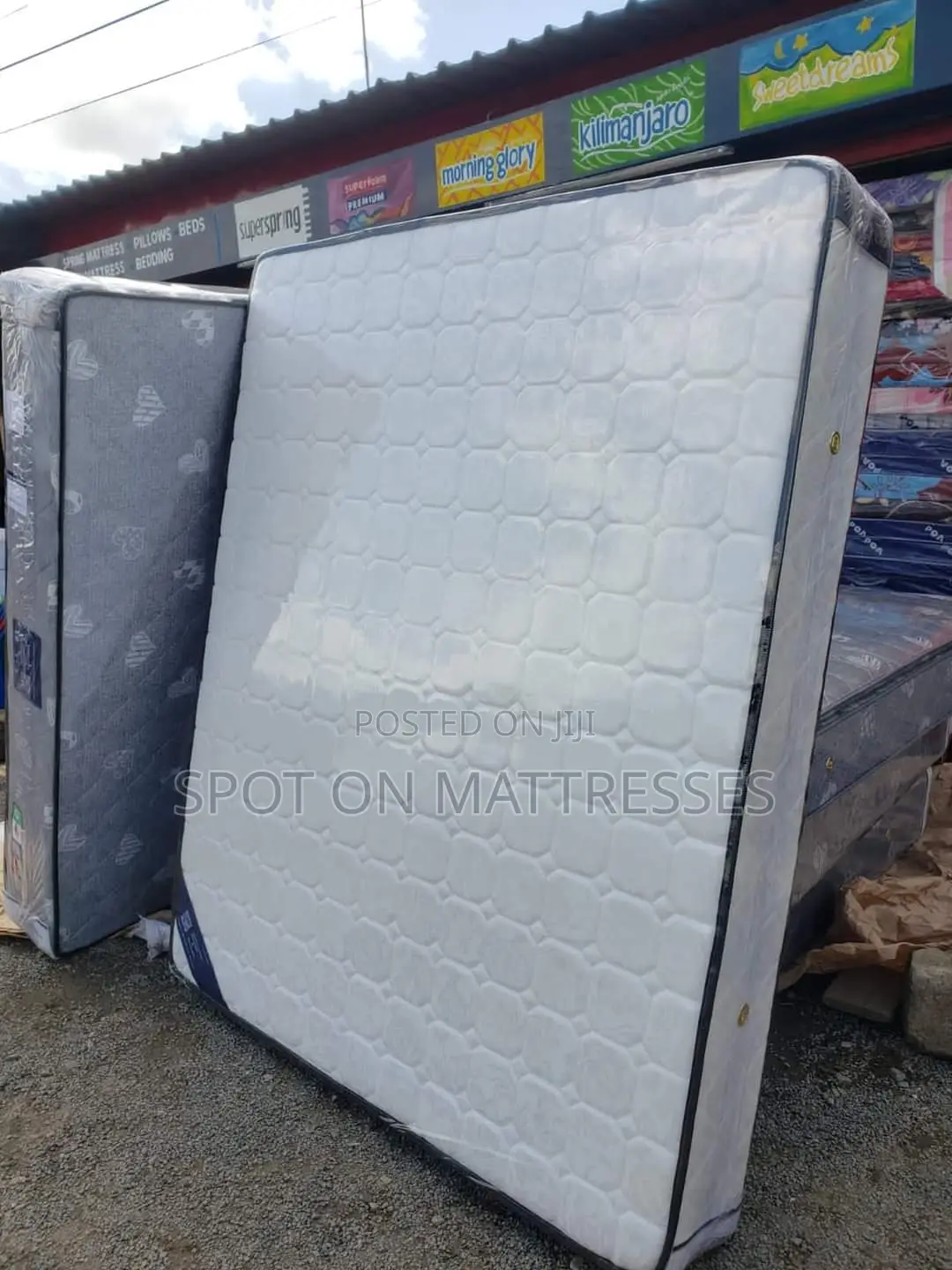 6by6 Orthopedic Spring Mattresses + Free Delivery.