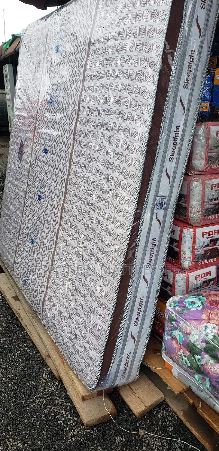 5by6 10inch Pillowtop Spring Mattresses + Free Delivery.