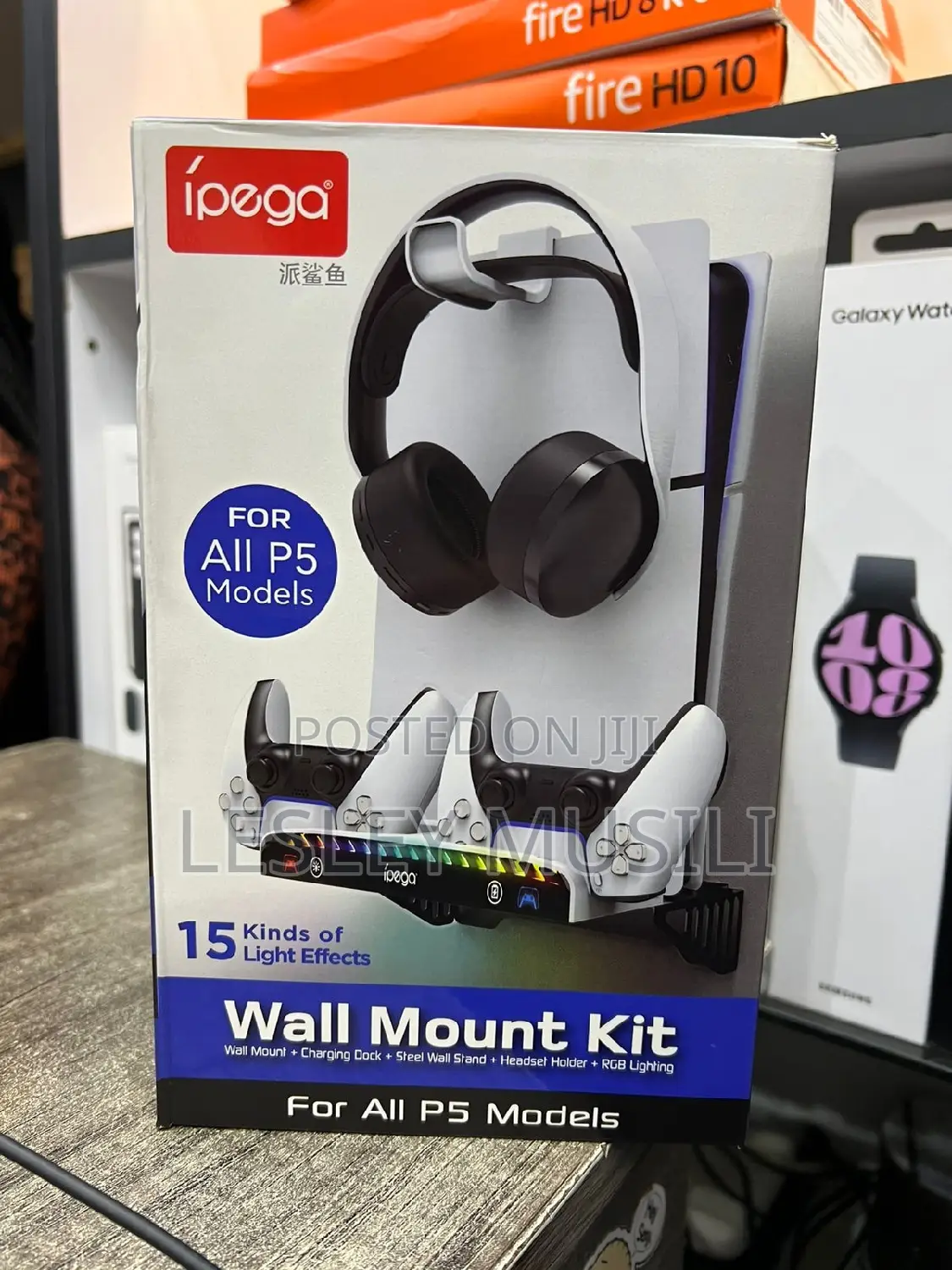 PS5 Wall Mount for Playstation 5 Disc Edition and Digital