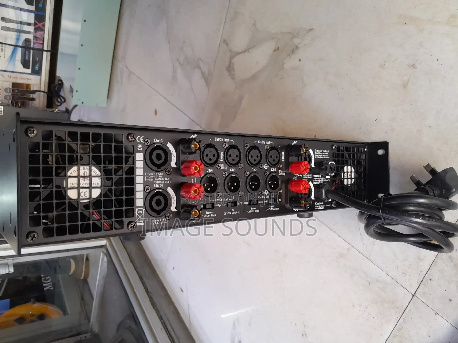 Brand New 4 Channel Power Amplifier (4000 Watts)