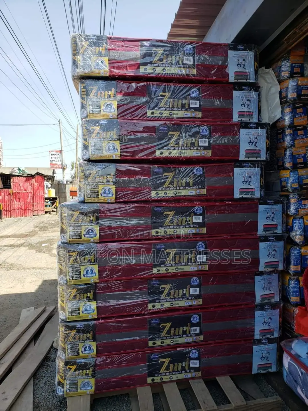 4by6 and 5by6 10inch Spring Mattresses + Free Delivery.