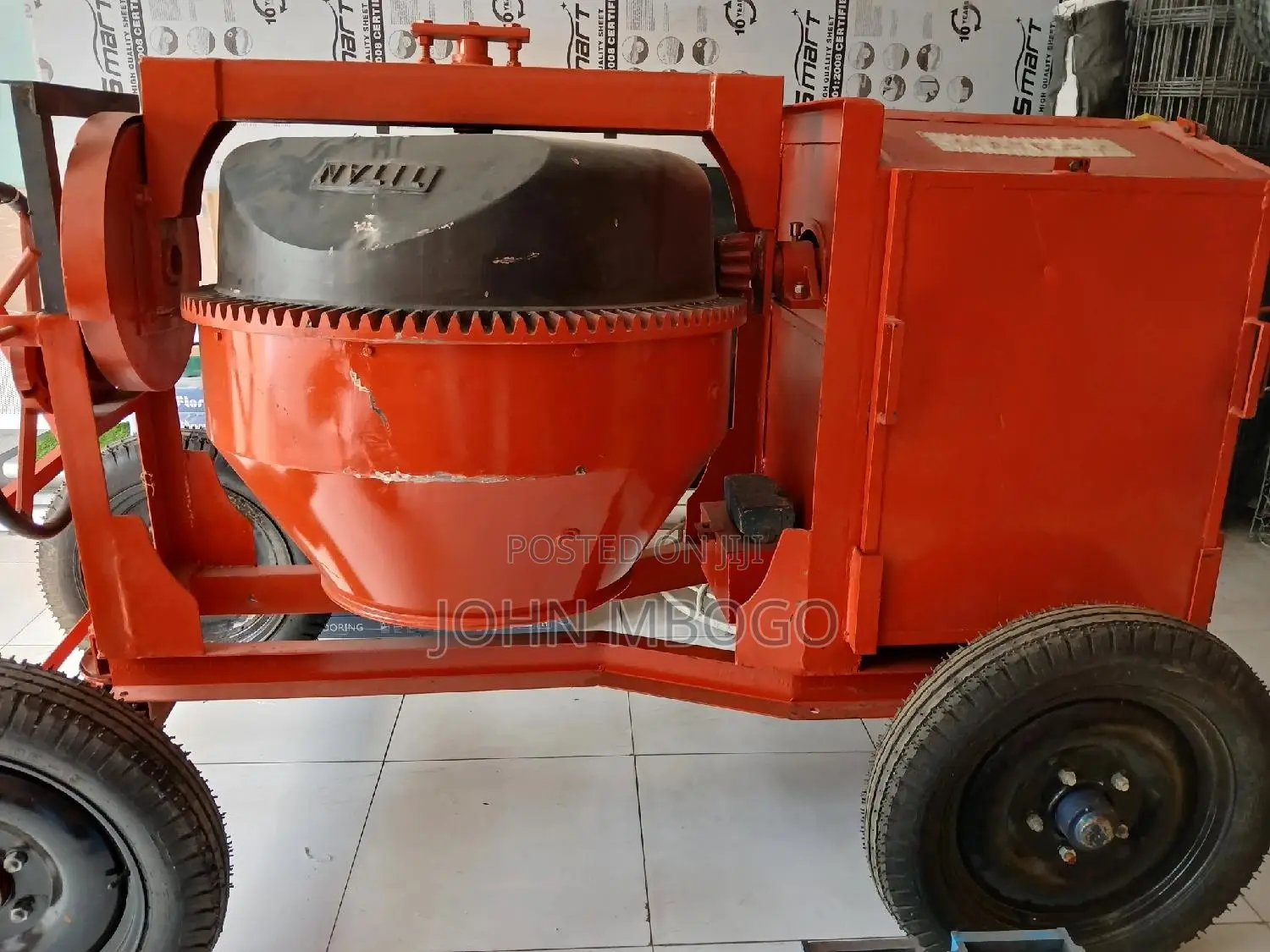 Heavy Duty Concrete Mixer . 500l