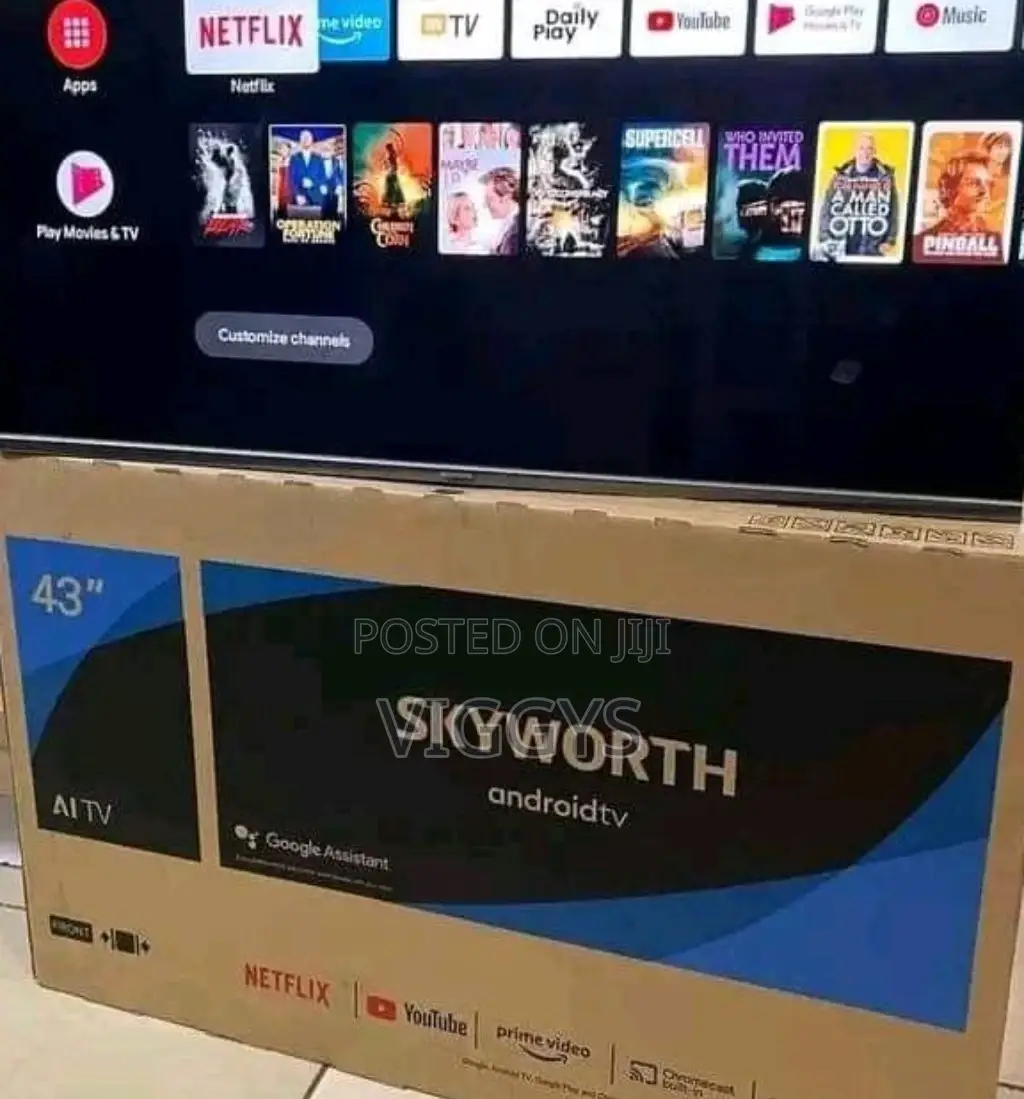 Original Skyworth 43inches Smart Tv 