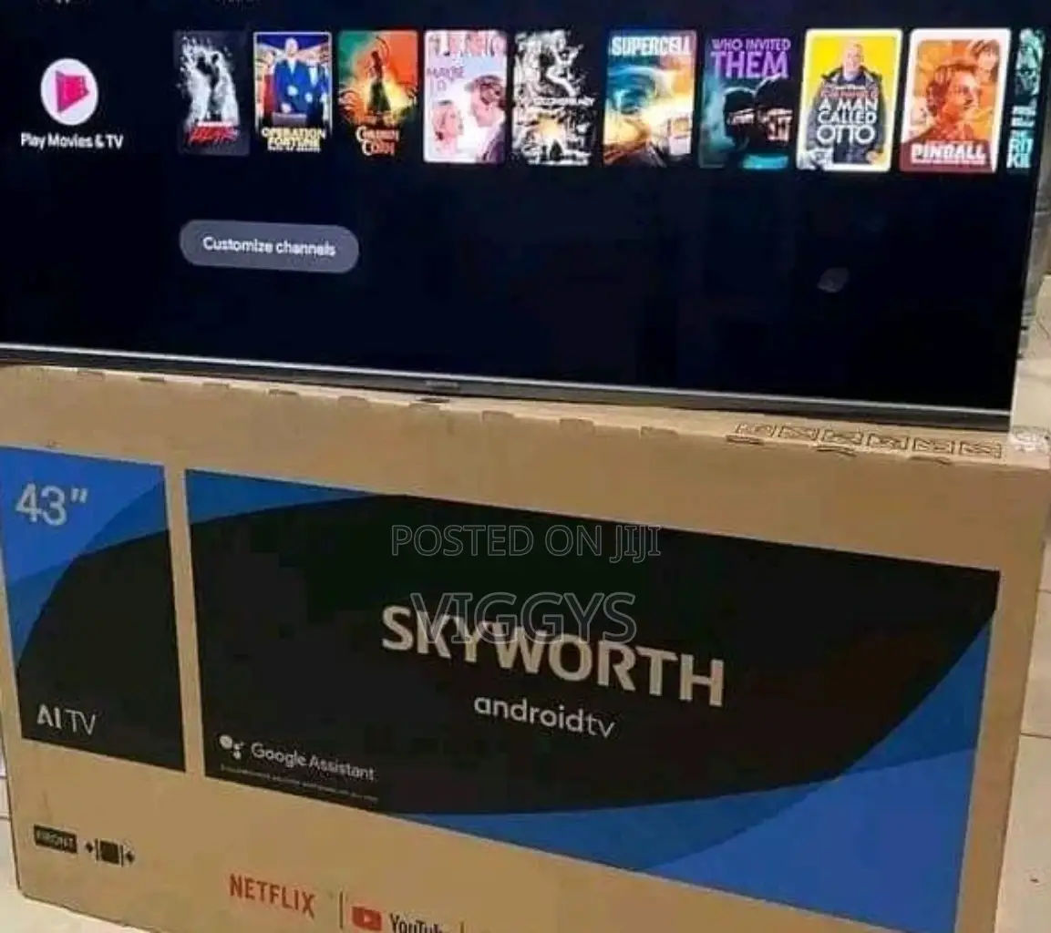 Brand New Skyworth 43inches Smart Tv 
