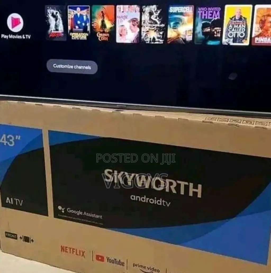 Brand New Skyworth 43inches Smart Tv 
