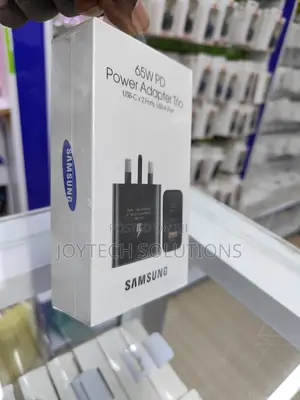 Samsung Fast Charger 65w. Complete With Type C Cable
