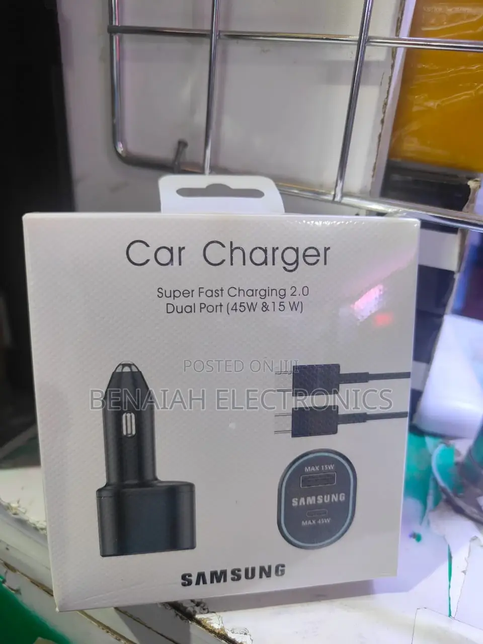Car Charger.Samsung Super Fast Charger.