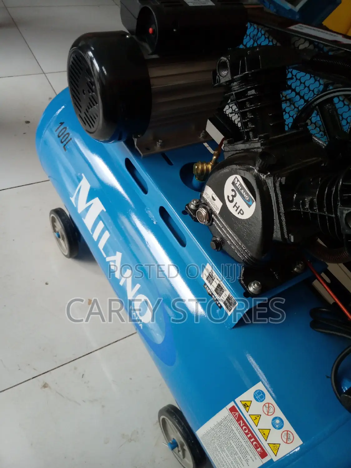 Electric Compressor - 100 Liters