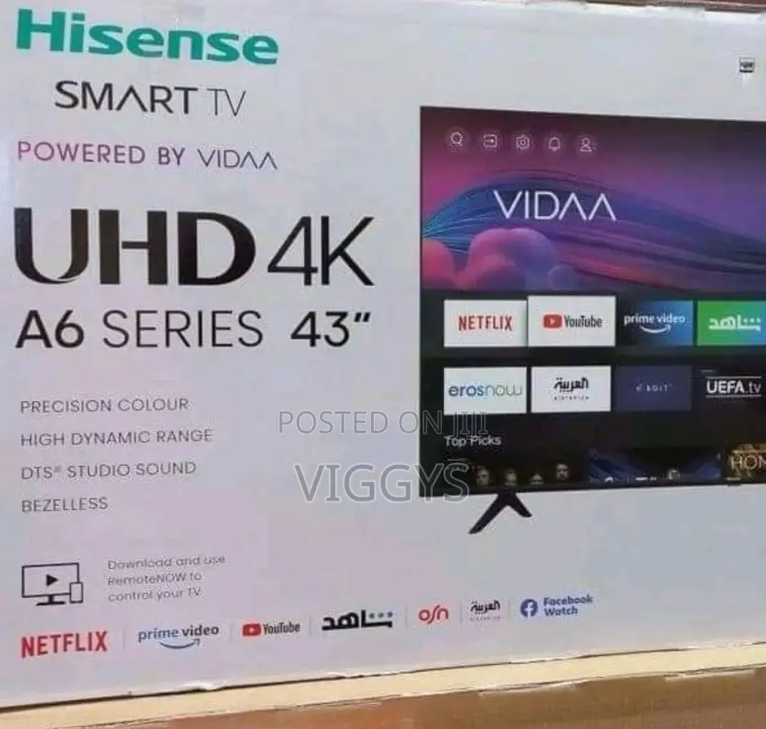 Quality Hisense 43 Inches Android