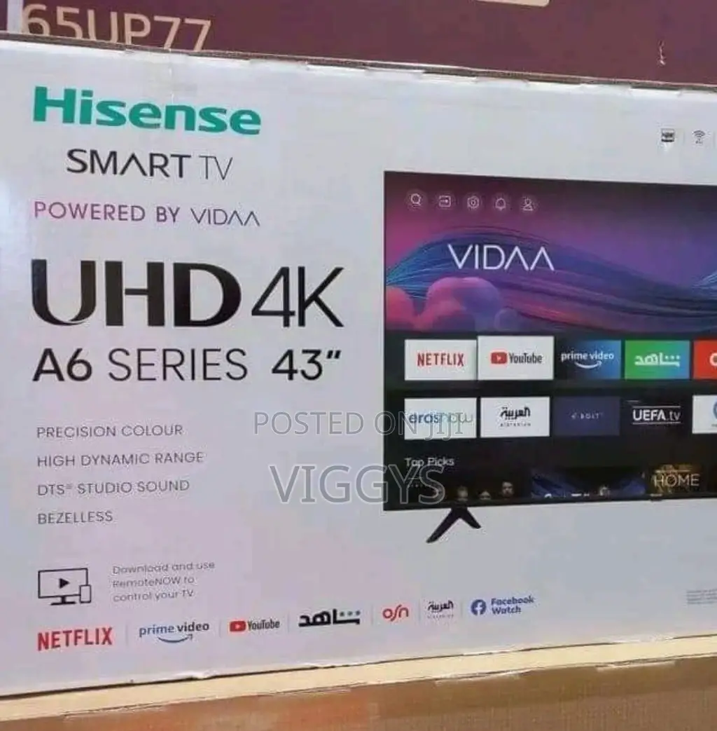 Quality Hisense 43 Inches Android