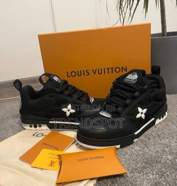 LV Sneakers Black White - thumbnail 3