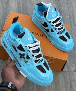 LV Sneakers Blue White - thumbnail 2