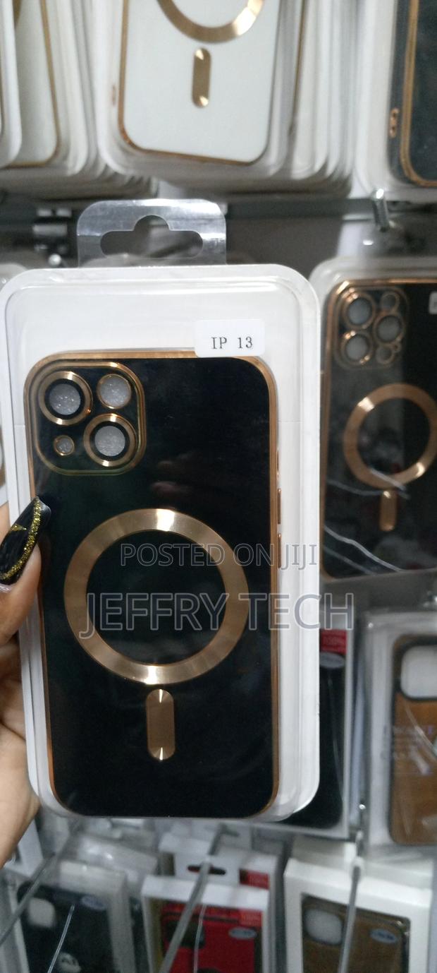 iPhone 13 and 14 Series Case - New Plating Magsafe Cover Wit - main view