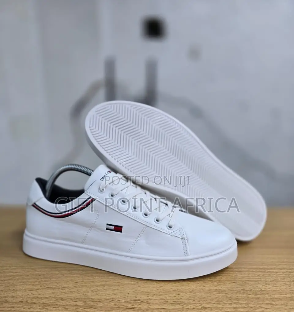 White Tommy Hilfiger Sneakers for Men
