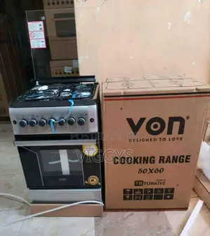 Original Von Hotpoint 50 by 60, 3G+1E Free Standing Cooker