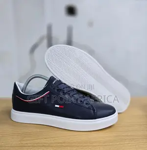 Navy Blue Tommy Hilfiger Smart Casual Sneakers