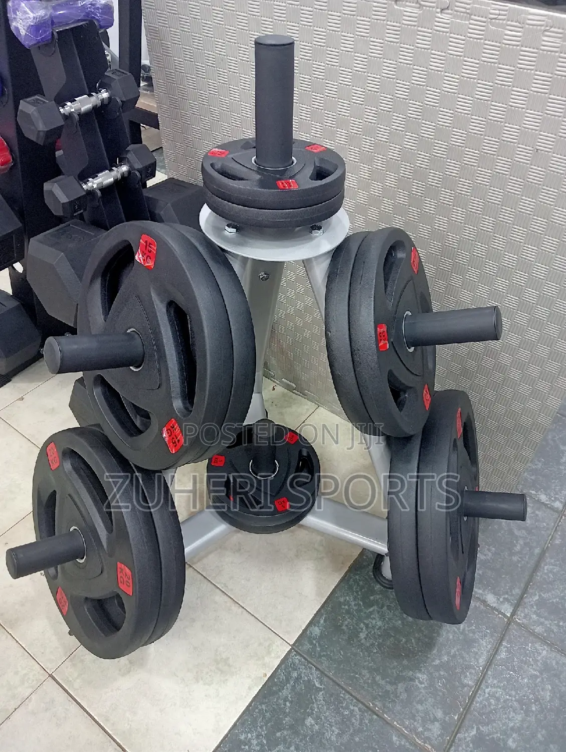 Olympic Plate Holder, Plate Rack