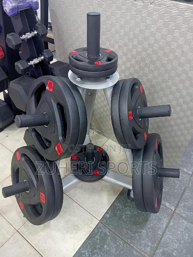 Olympic Plate Holder, Plate Rack - thumbnail 3