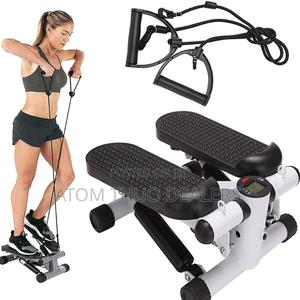 Mini Stepper With Resistance Bands - thumbnail 2