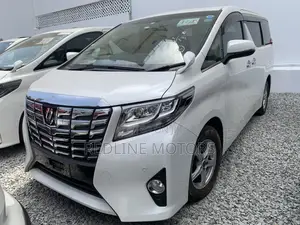 White 2017 Toyota Alphard - Premium Sedan Available