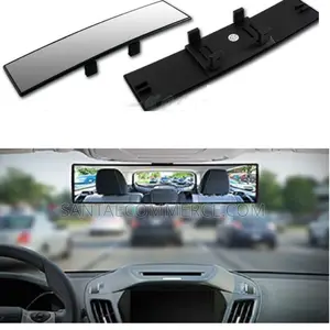 Wide Curve Convex Interior Clip on Rear View Mirror