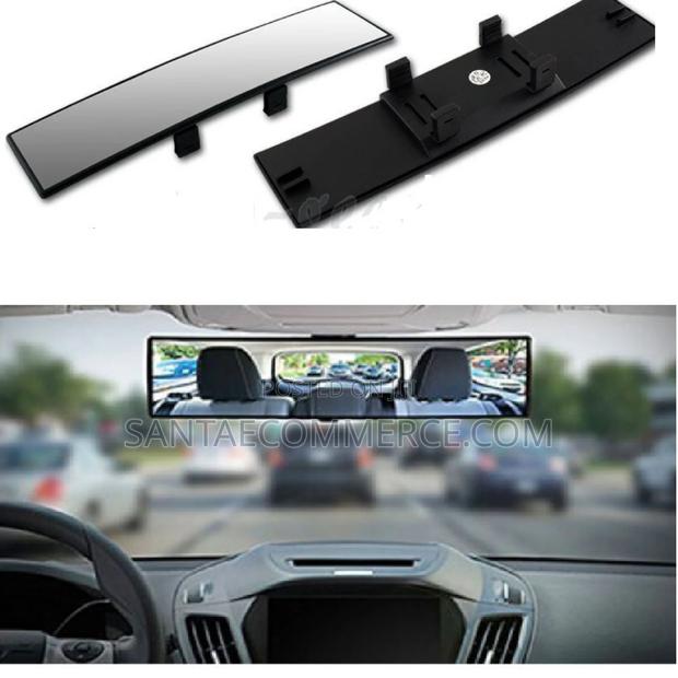 Wide Curve Convex Interior Clip on Rear View Mirror
