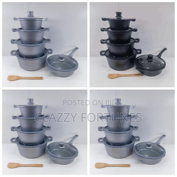_Bosch 11pc Cookware With Silicone Lid Covers.Germany Make - thumbnail 2