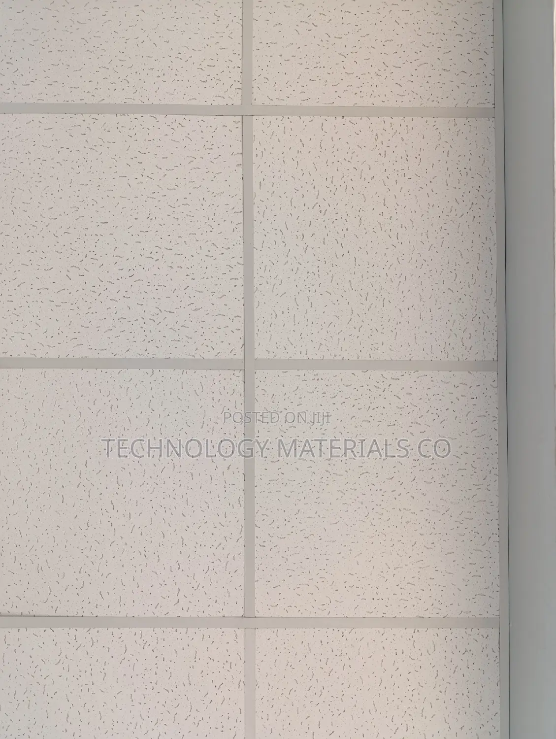 Mineral Fiber Acoustic Ceiling(600*600*14mm)+Accessories