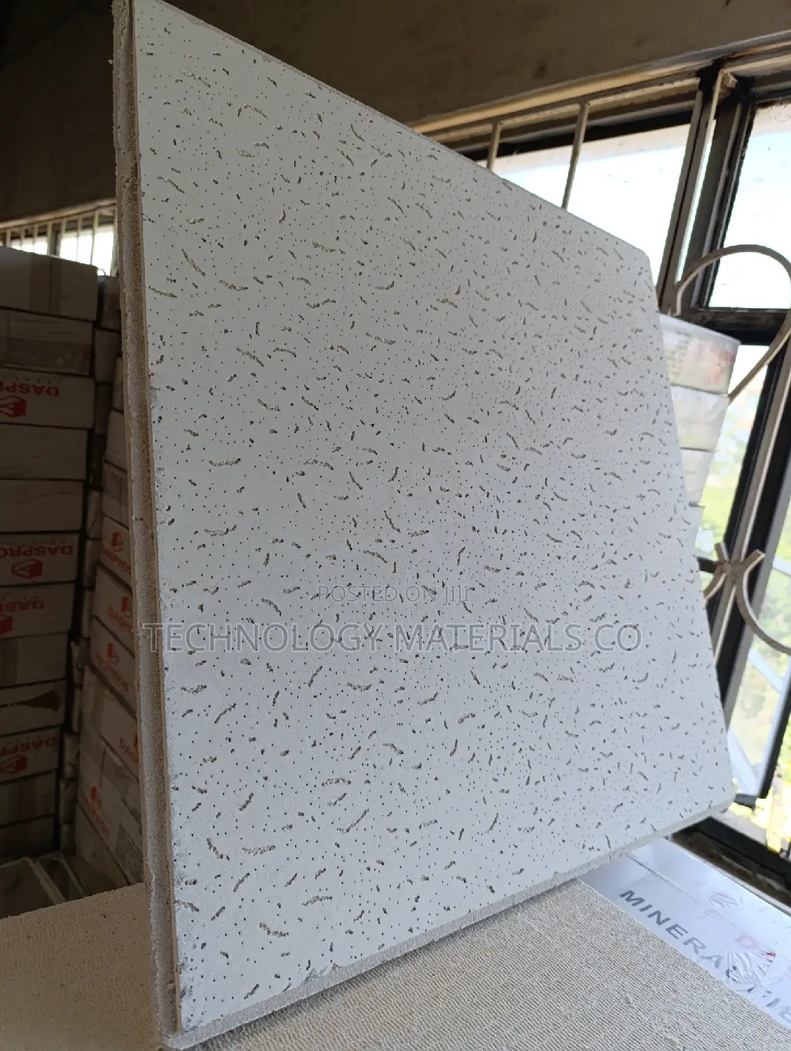 Mineral Fiber Acoustic Ceiling (14mm,Tegular) + Accessories