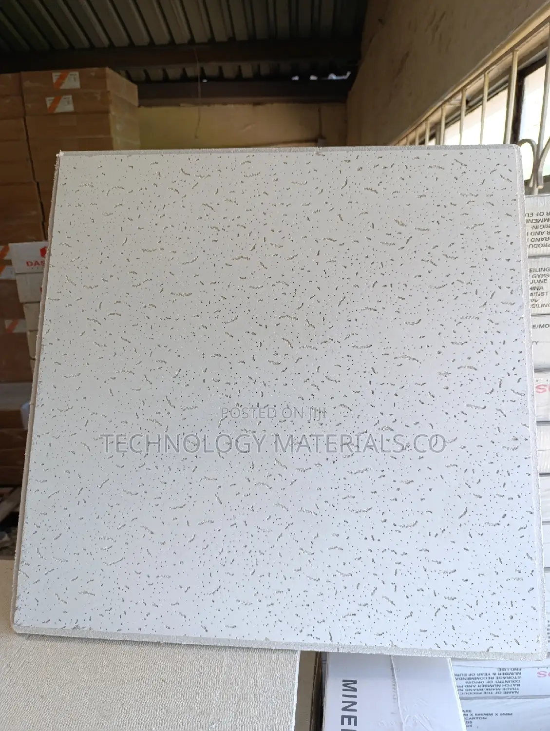 Mineral Fiber Acoustic Ceiling (14mm,Tegular) + Accessories