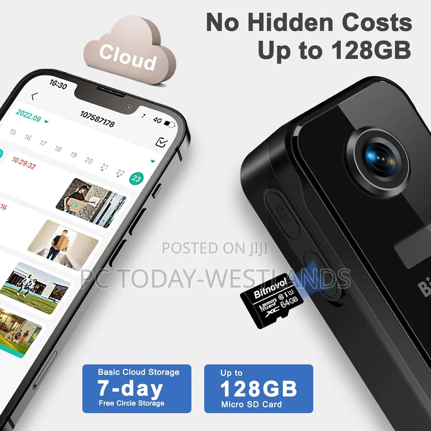 Smart Wireless Video Doorbell Camera- 2 Chimes Included 4mp