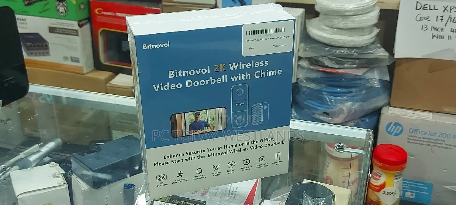 Smart Wireless Video Doorbell Camera- 2 Chimes Included 4mp
