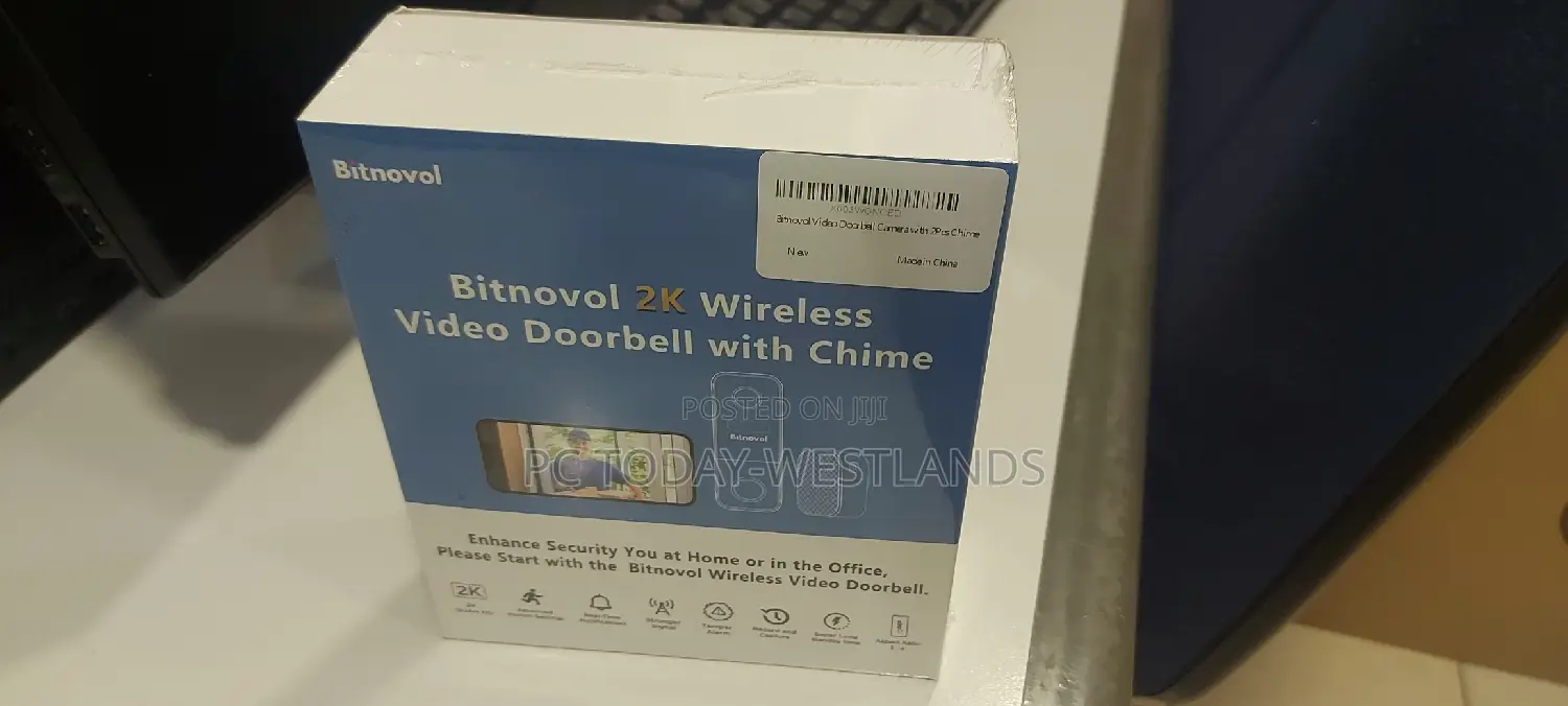 Smart Wireless Video Doorbell Camera- 2 Chimes Included 4mp