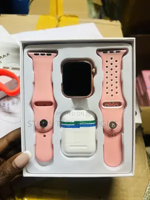 W26 Promax Pink Smartwatch.