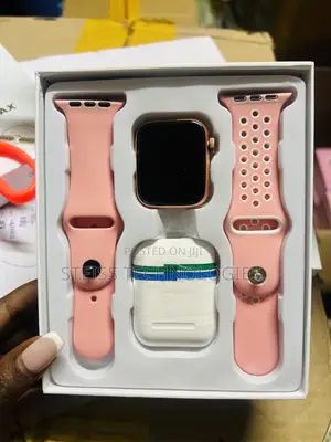 W26 Promax Pink Smartwatch.
