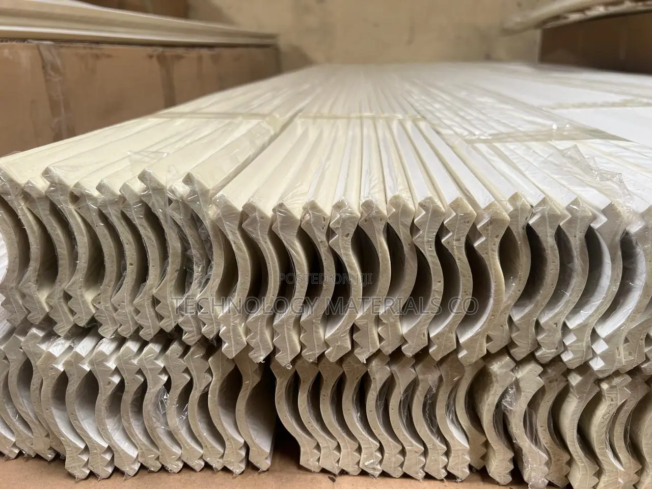Fiber PU Cornices 5 Inches * 8ft Long.