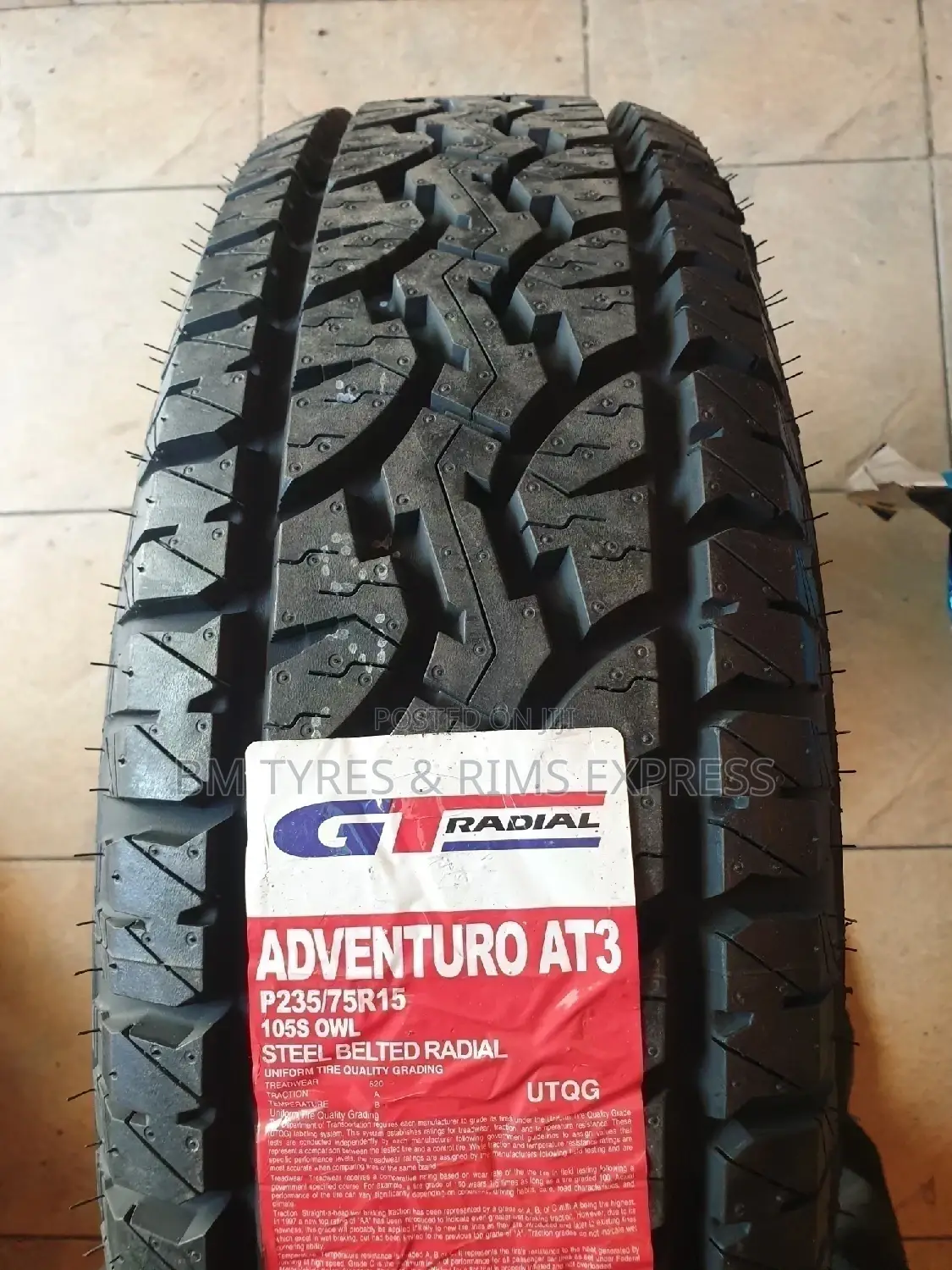 235 /75 R15 Gt