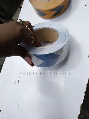 Brand New Emergency Reflective Tape Blue White