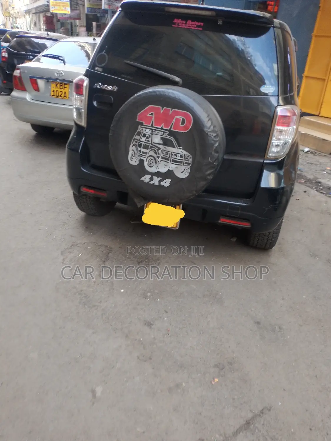 New Spare Wheel Cover Branded 4wd Universal Fit