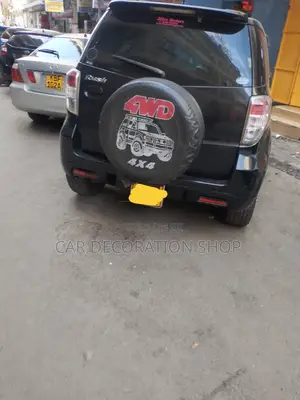 New Spare Wheel Cover Branded 4wd Universal Fit